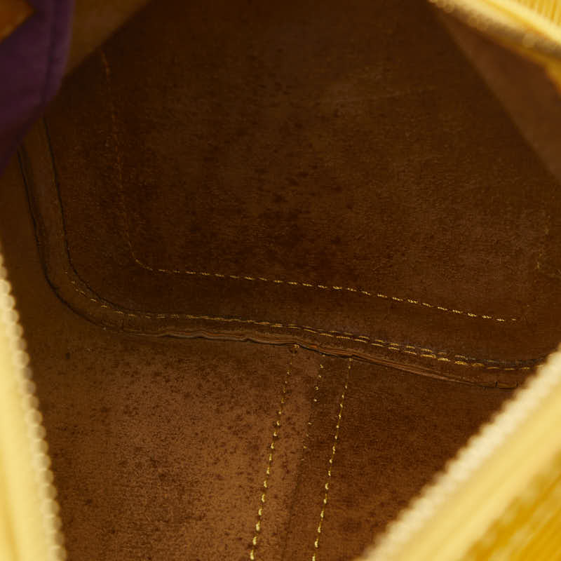Louis Vuitton Epi Speedy 25 Handbag M43019 Tasili Yellow Leather  Louis Vuitton