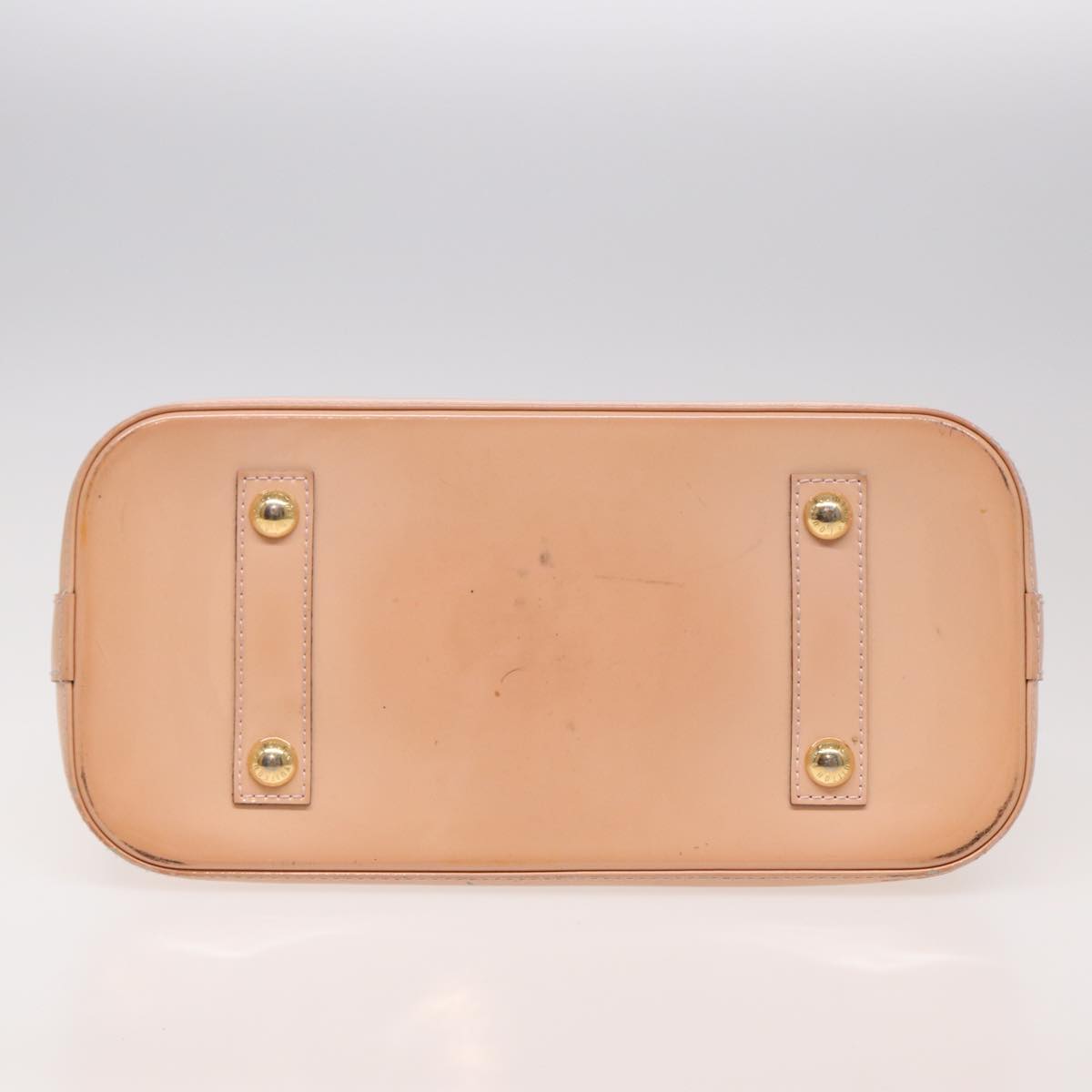 LOUIS VUITTON Monogram Vernis Alma PM Hand Bag Rose Valerine M50412 72067