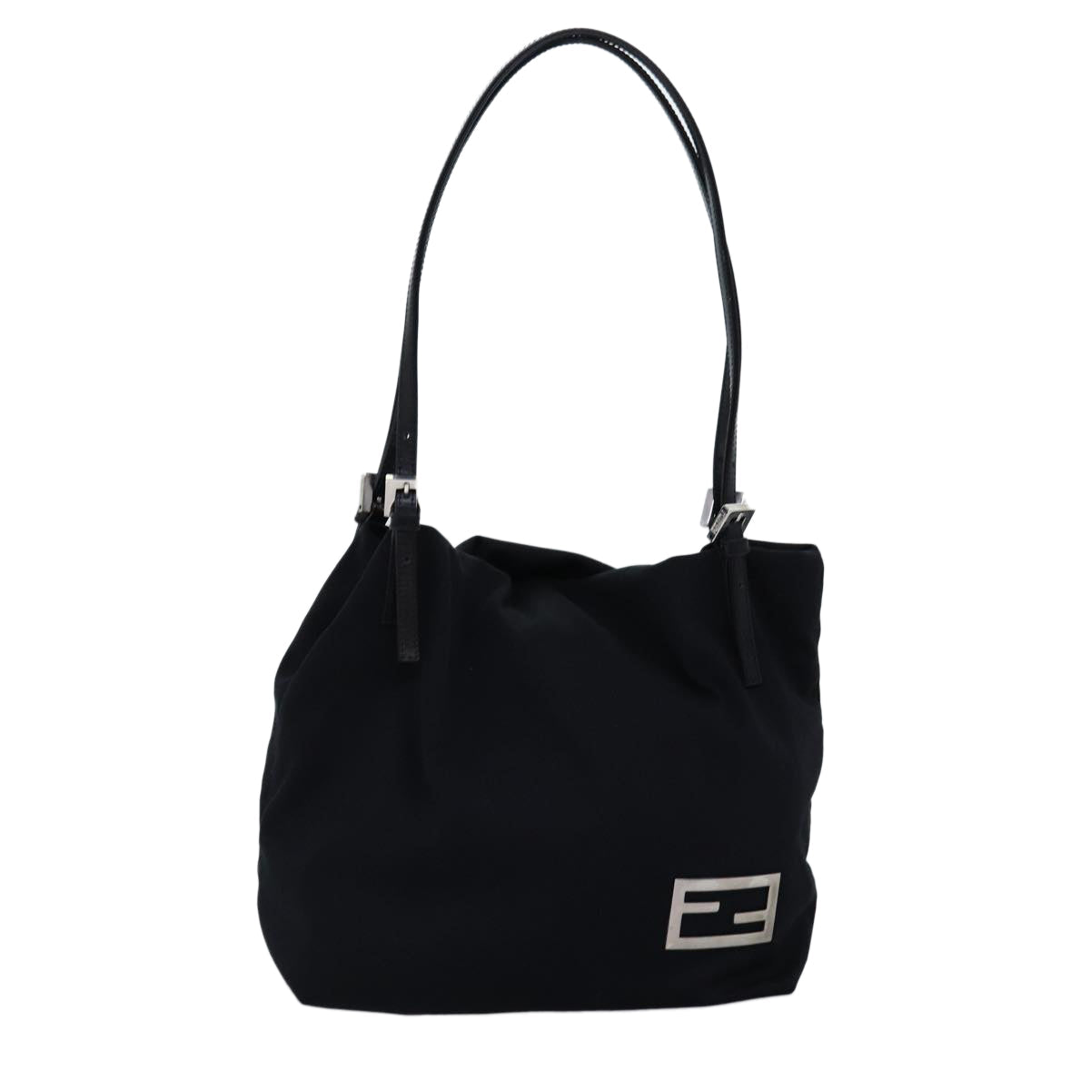 Luxury Fendi Shoulder Bag Nylon Black72108