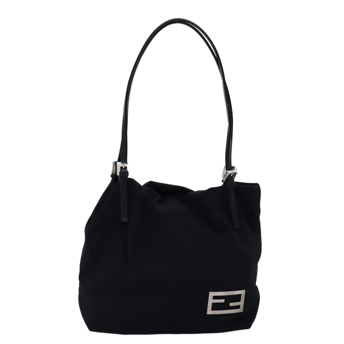 Luxury Fendi Shoulder Bag Nylon Black72108
