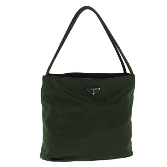 Luxury PradaTote Bag Nylon Khaki 72138