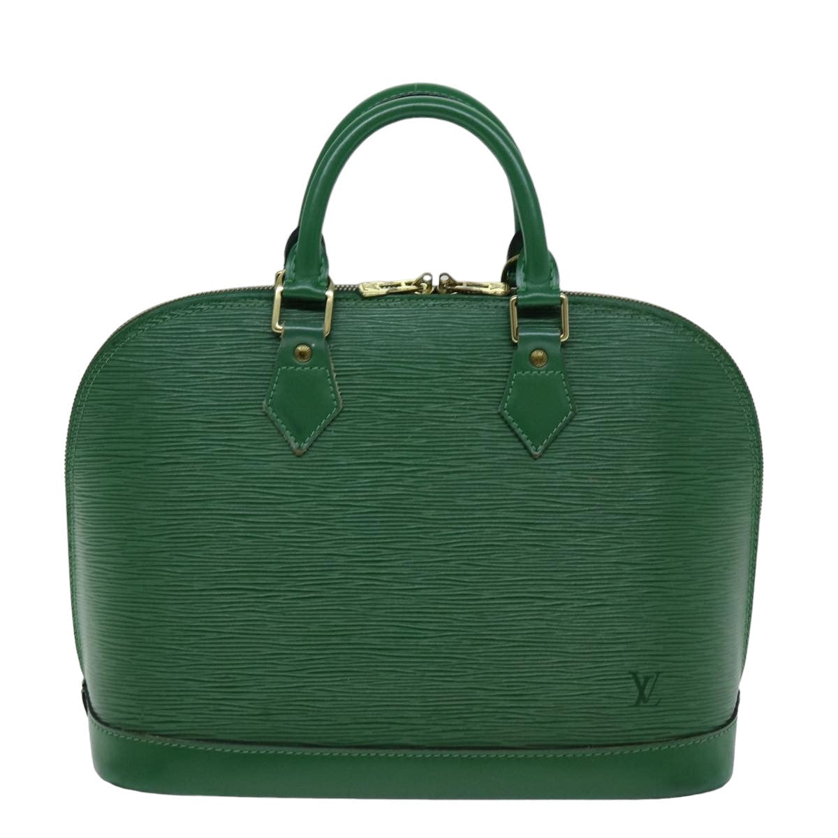 LOUIS VUITTON Epi Alma Hand Bag Borneo Green M52144 LV 72224