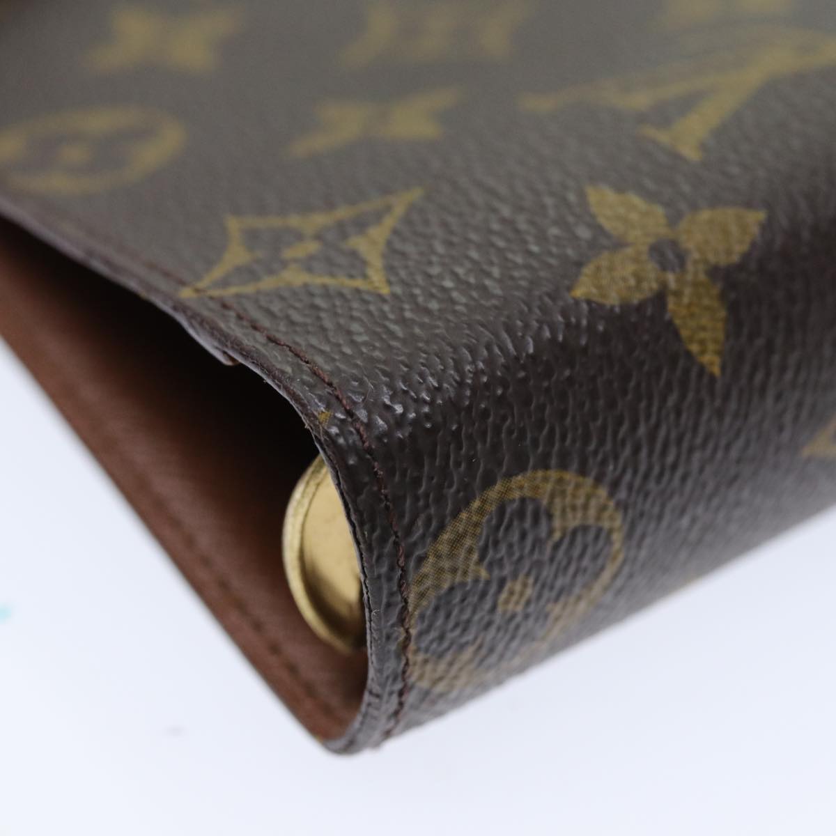 LOUIS VUITTON Monogram Agenda MM Day Planner Cover R20105 LV 72237