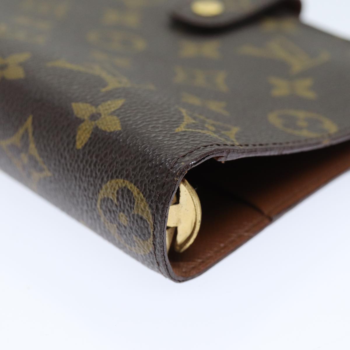 LOUIS VUITTON Monogram Agenda MM Day Planner Cover R20105 LV 72237