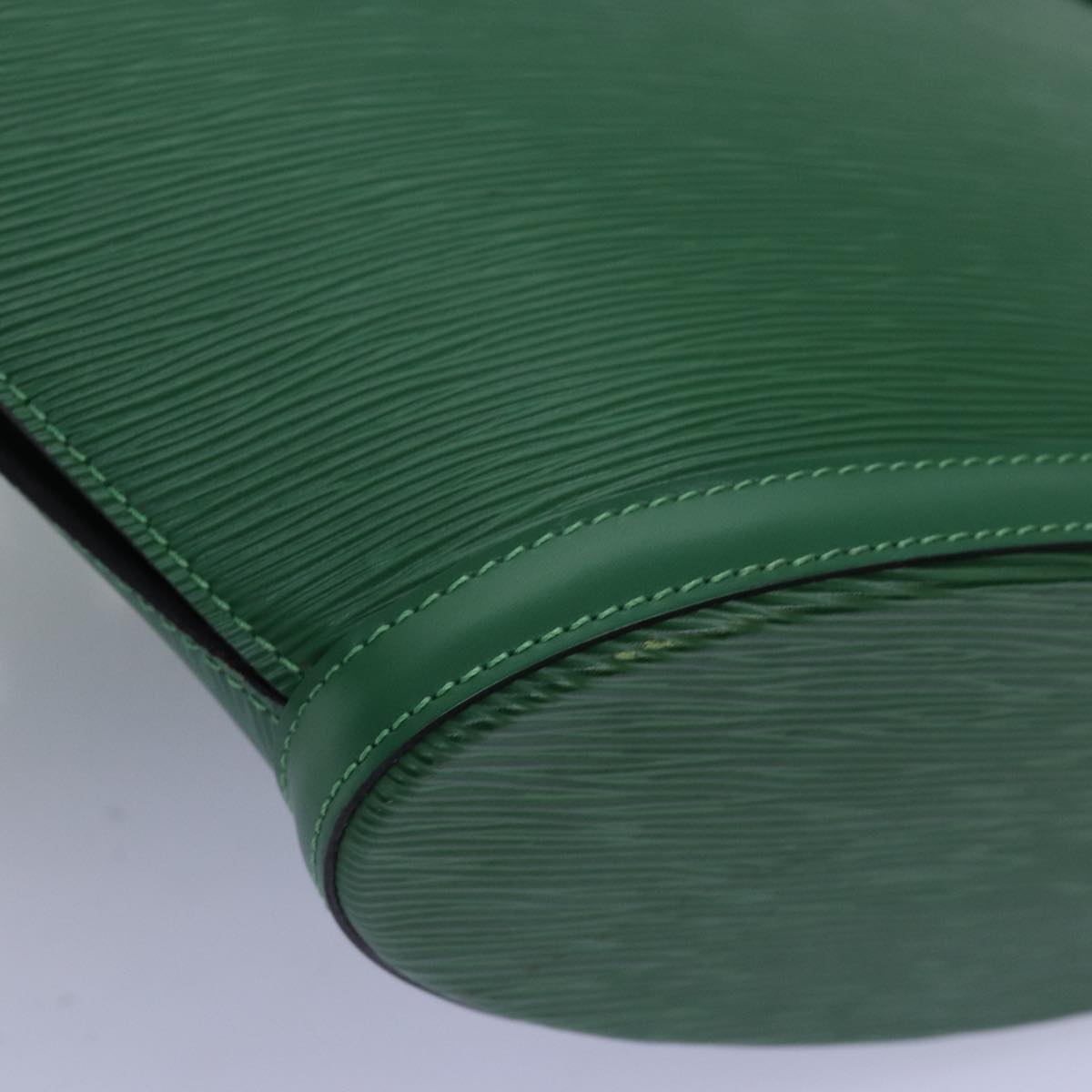 LOUIS VUITTON Epi Saint Jacques Poignees Long Bag Green M52334 LV 72244