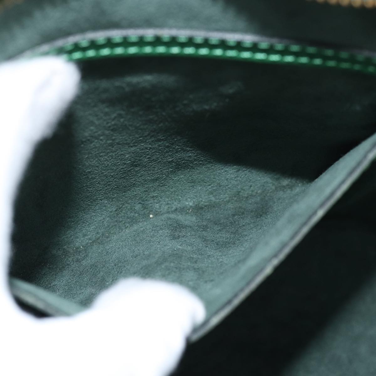 LOUIS VUITTON Epi Saint Jacques Poignees Long Bag Green M52334 LV 72244