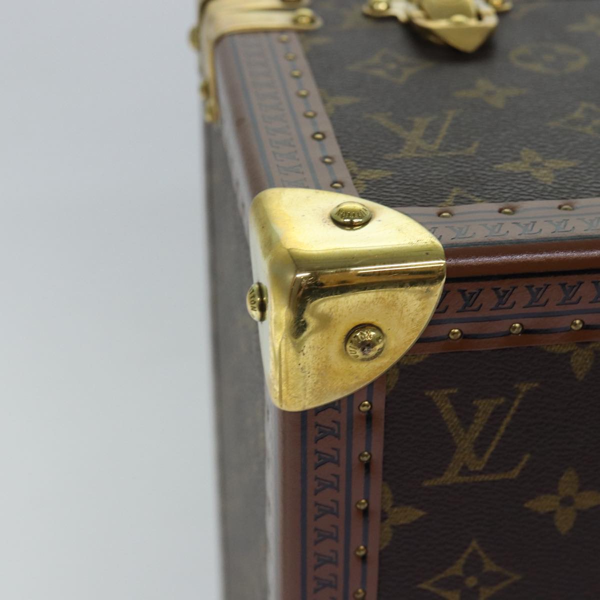 LOUIS VUITTON Monogram Attache Case Trunk SPO LV 72245S