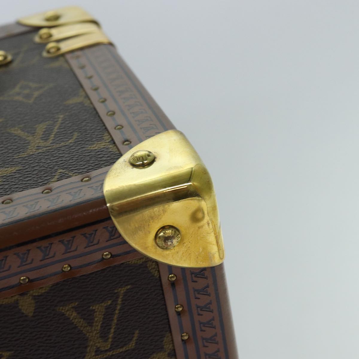 LOUIS VUITTON Monogram Attache Case Trunk SPO LV 72245S