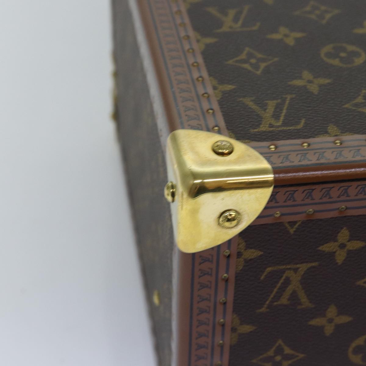 LOUIS VUITTON Monogram Attache Case Trunk SPO LV 72245S