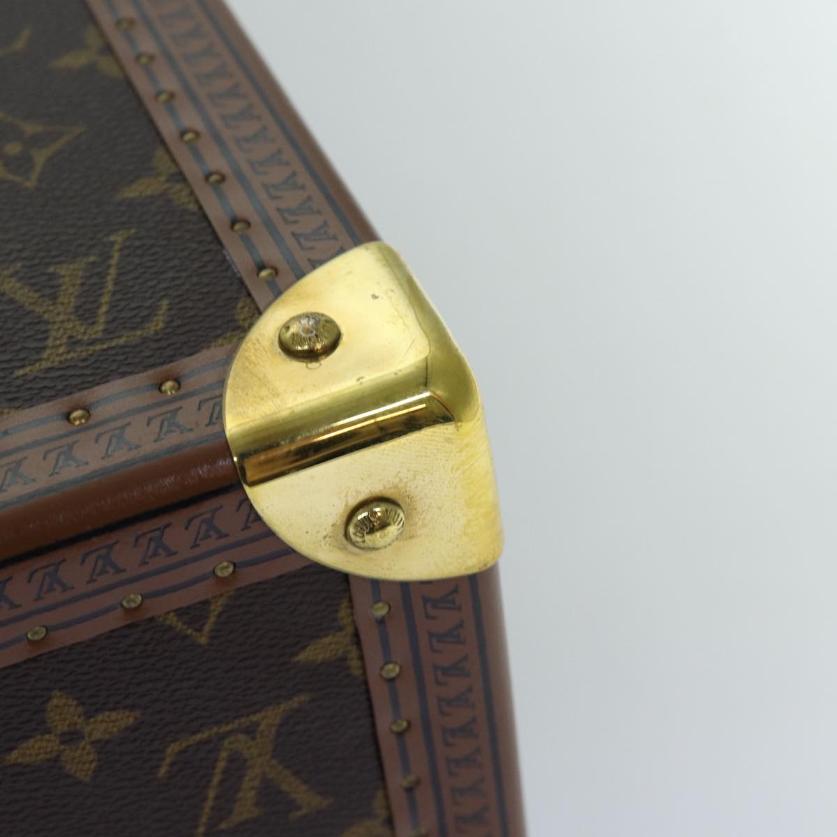 LOUIS VUITTON Monogram Attache Case Trunk SPO LV 72245S