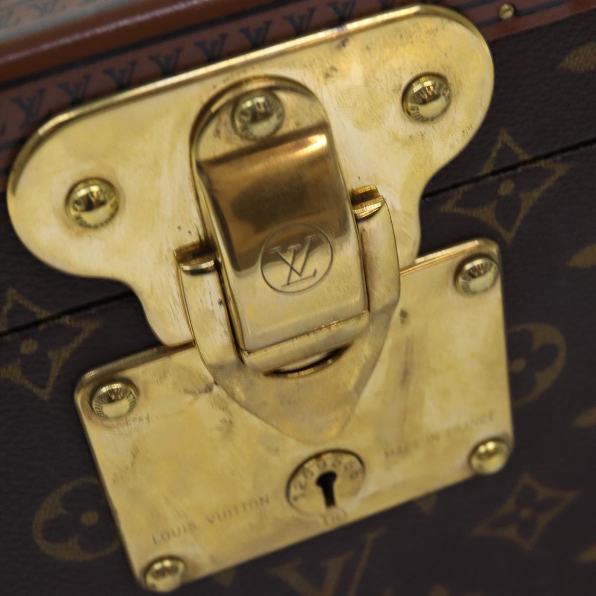 LOUIS VUITTON Monogram Attache Case Trunk SPO LV 72245S