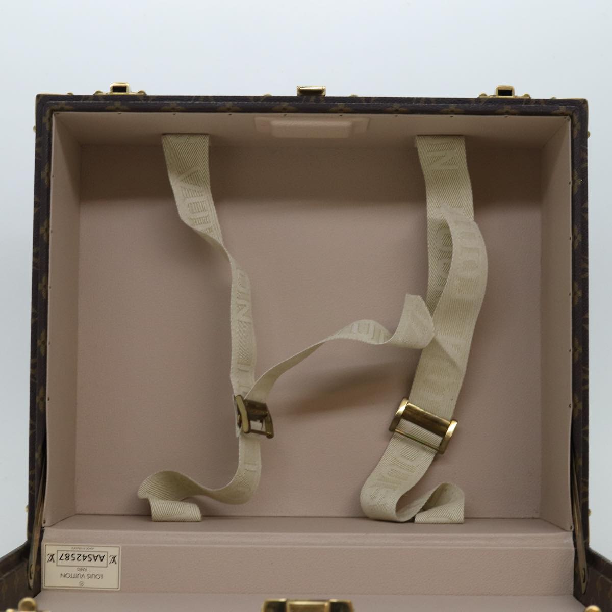 LOUIS VUITTON Monogram Attache Case Trunk SPO LV 72245S