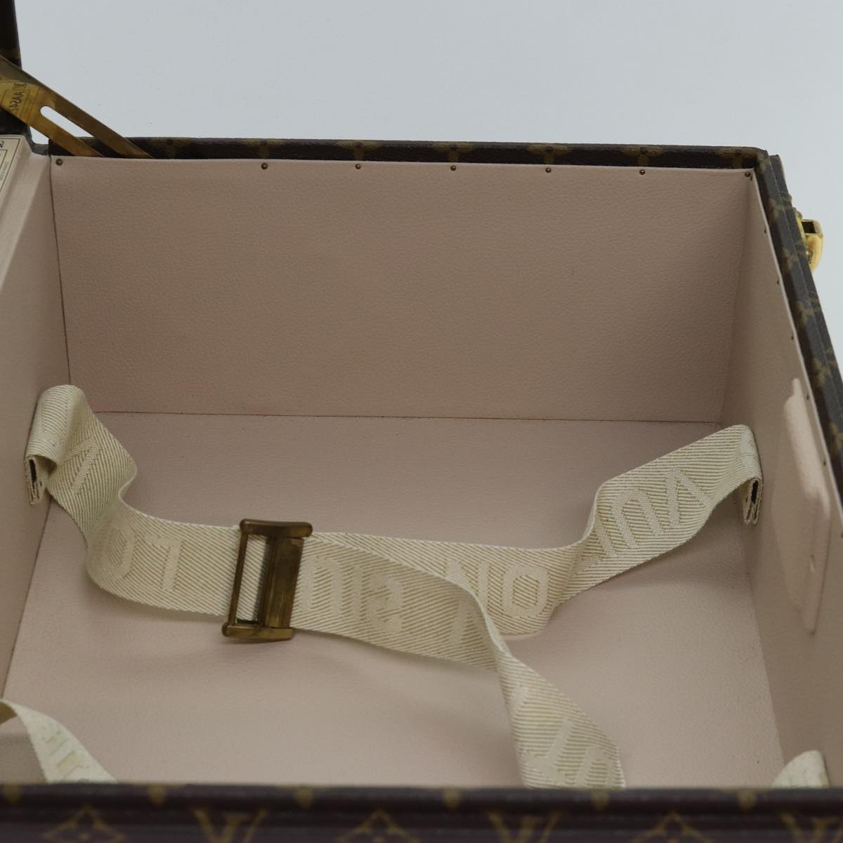 LOUIS VUITTON Monogram Attache Case Trunk SPO LV 72245S