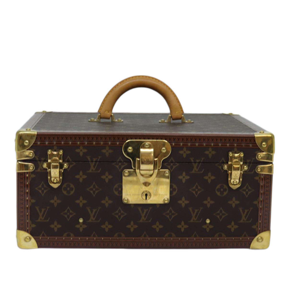 LOUIS VUITTON Monogram Attache Case Trunk SPO LV 72245S