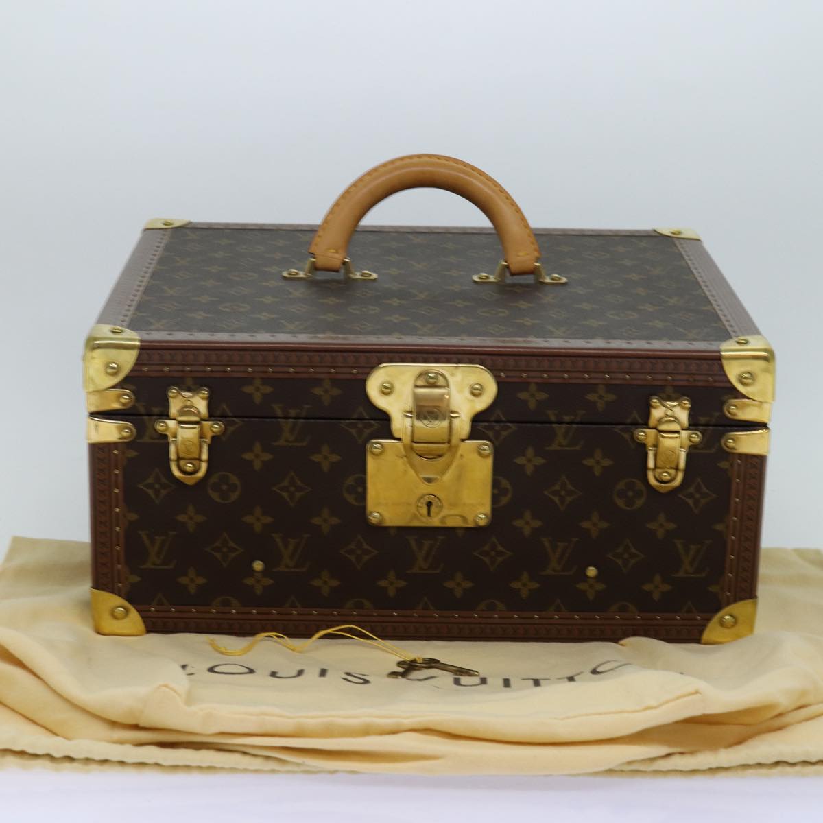 LOUIS VUITTON Monogram Attache Case Trunk SPO LV 72245S