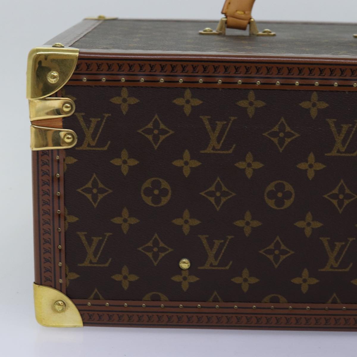 LOUIS VUITTON Monogram Attache Case Trunk SPO LV 72245S