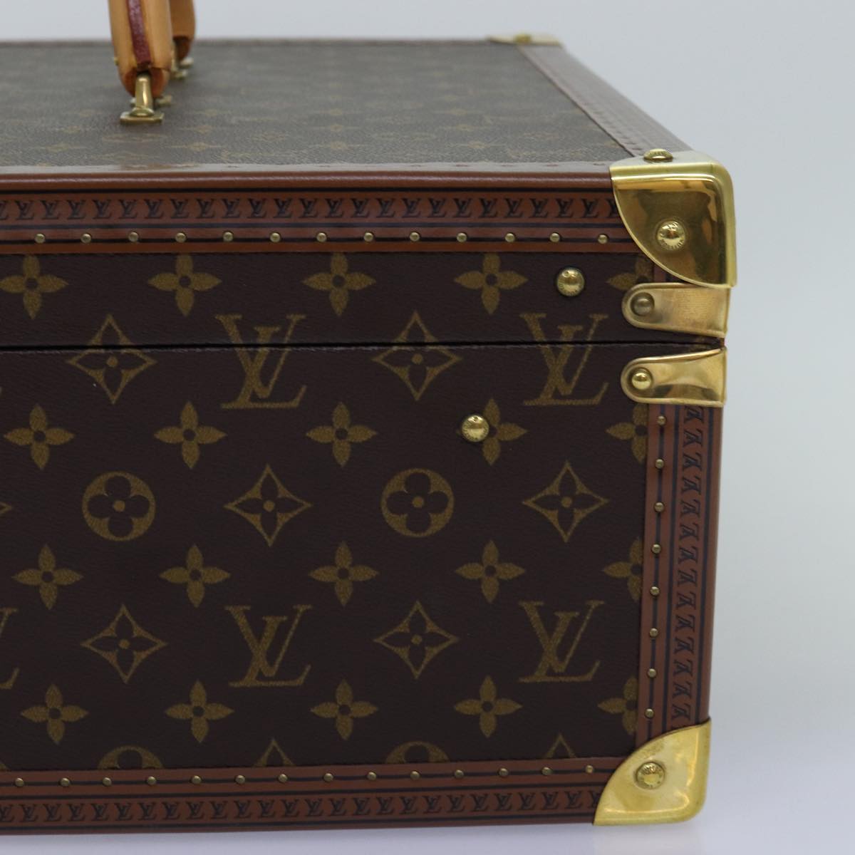 LOUIS VUITTON Monogram Attache Case Trunk SPO LV 72245S