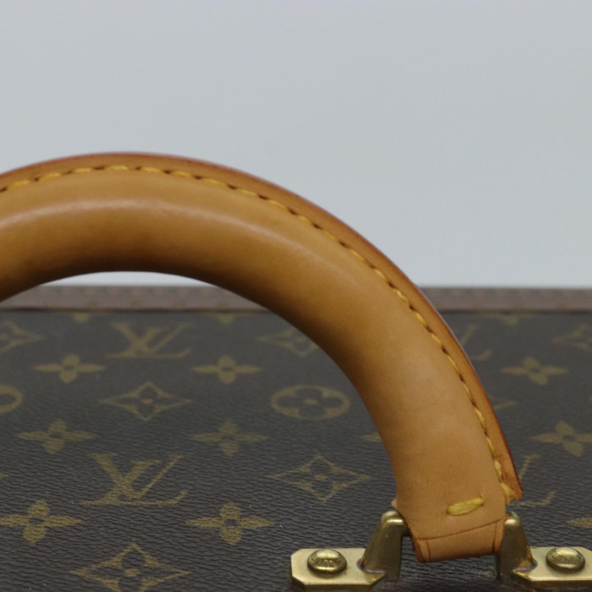 LOUIS VUITTON Monogram Attache Case Trunk SPO LV 72245S