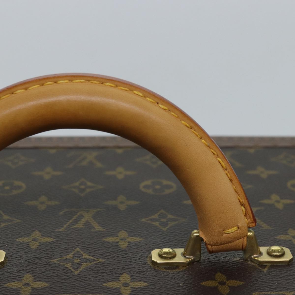 LOUIS VUITTON Monogram Attache Case Trunk SPO LV 72245S
