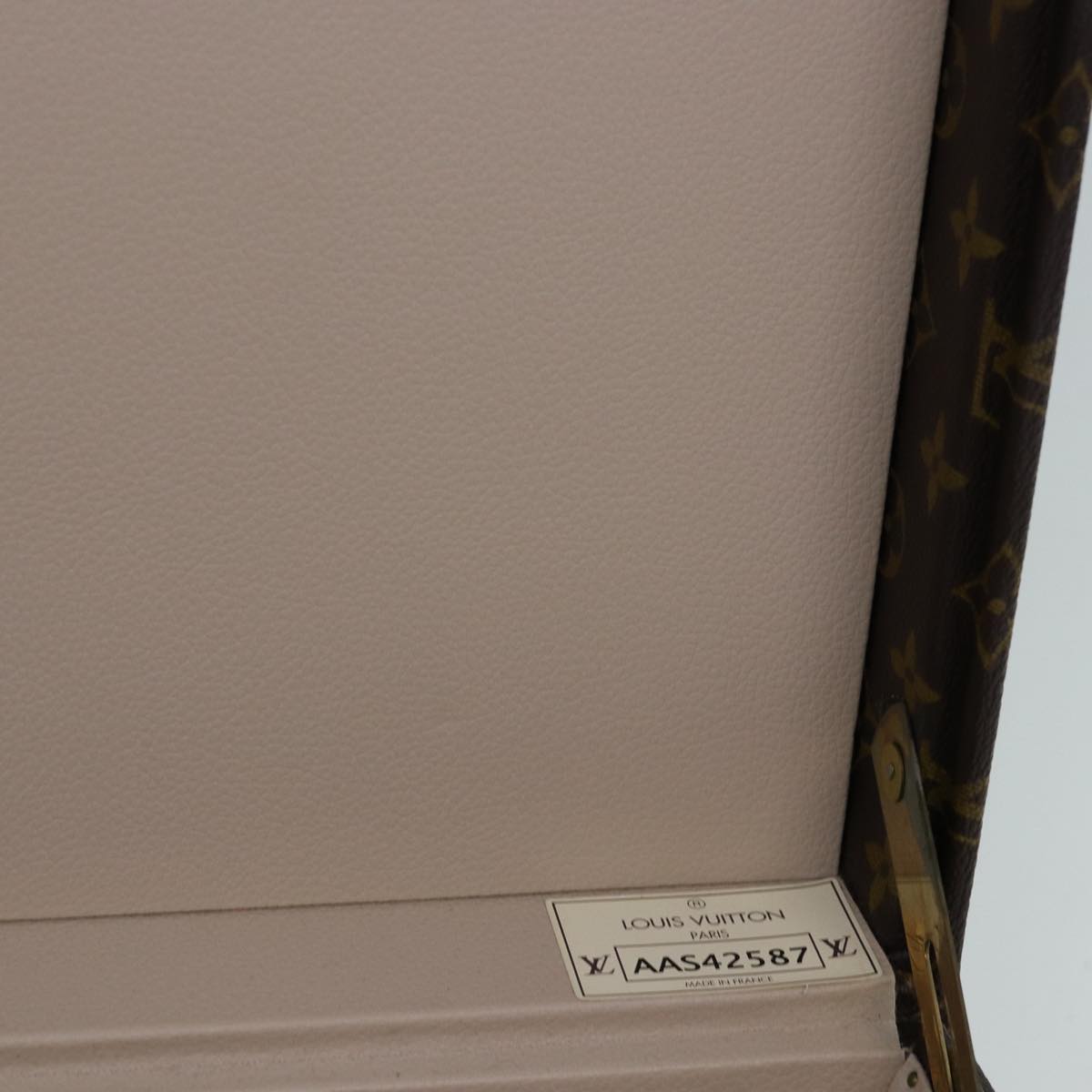 LOUIS VUITTON Monogram Attache Case Trunk SPO LV 72245S