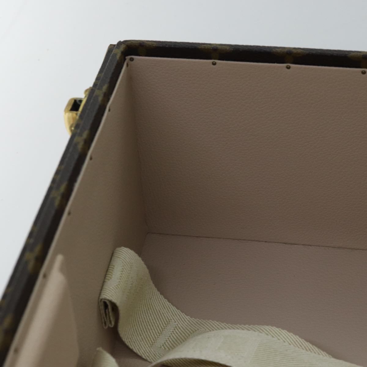 LOUIS VUITTON Monogram Attache Case Trunk SPO LV 72245S