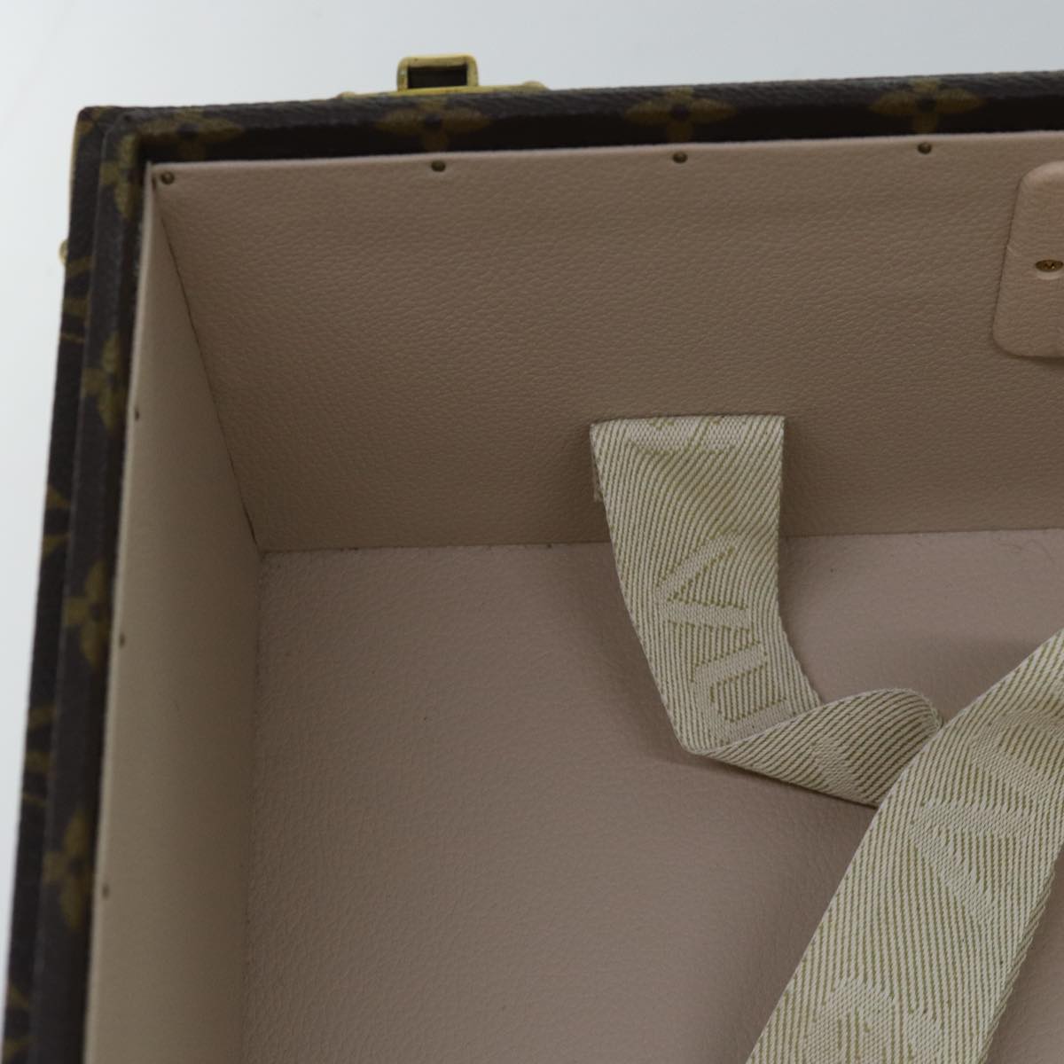 LOUIS VUITTON Monogram Attache Case Trunk SPO LV 72245S