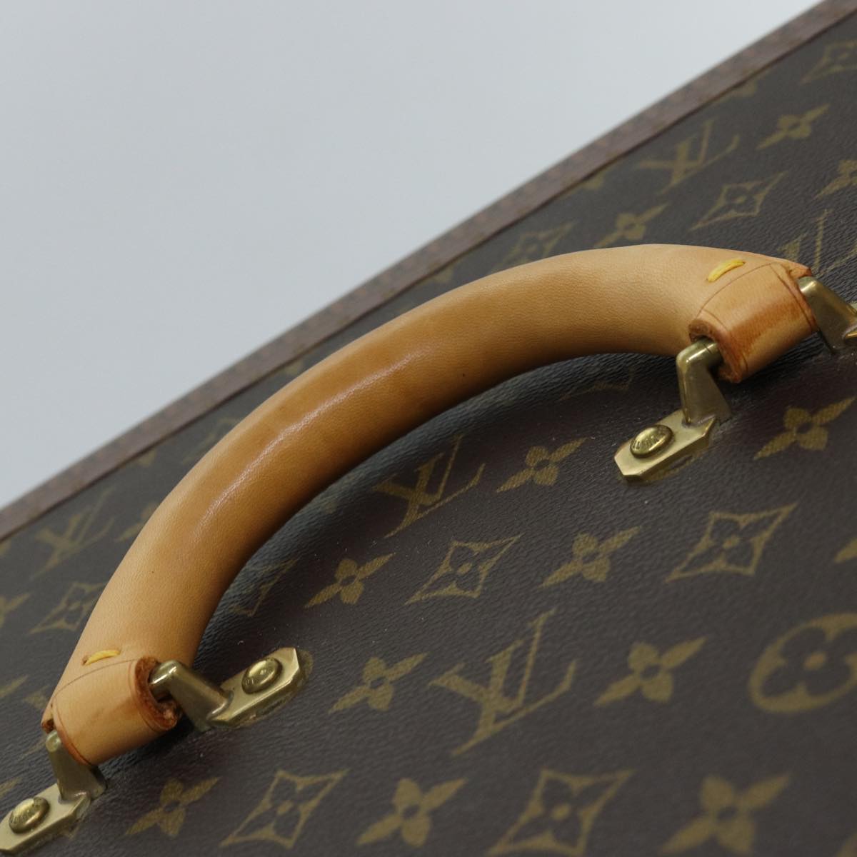LOUIS VUITTON Monogram Attache Case Trunk SPO LV 72245S