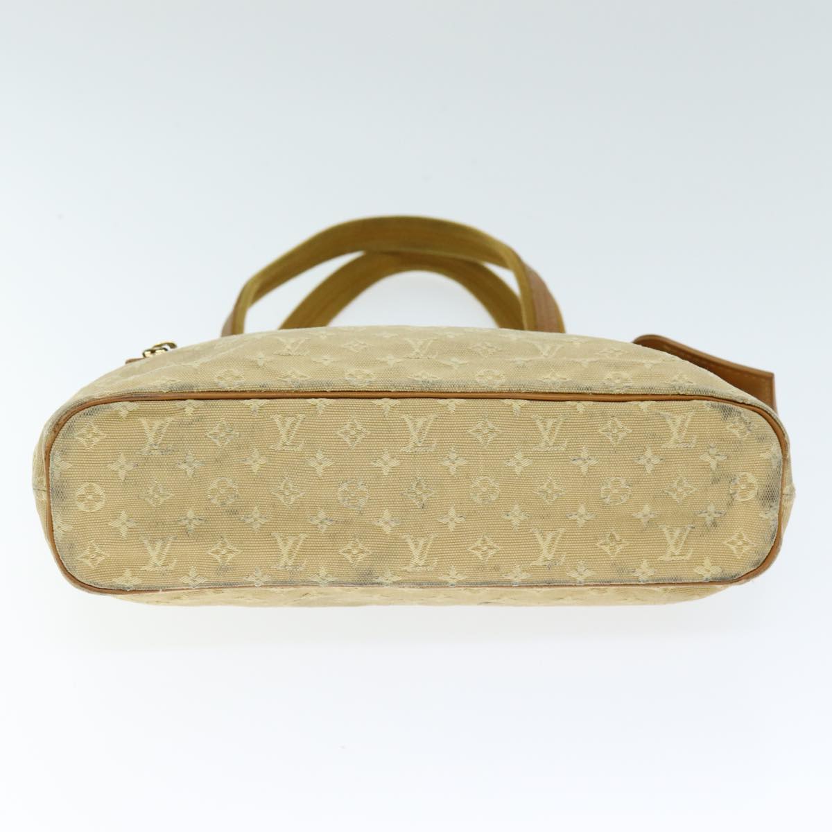 LOUIS VUITTON Monogram Mini Lucille PM Hand Bag Beige M92684 LV 72252