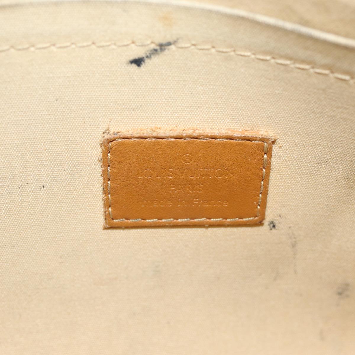 LOUIS VUITTON Monogram Mini Lucille PM Hand Bag Beige M92684 LV 72252