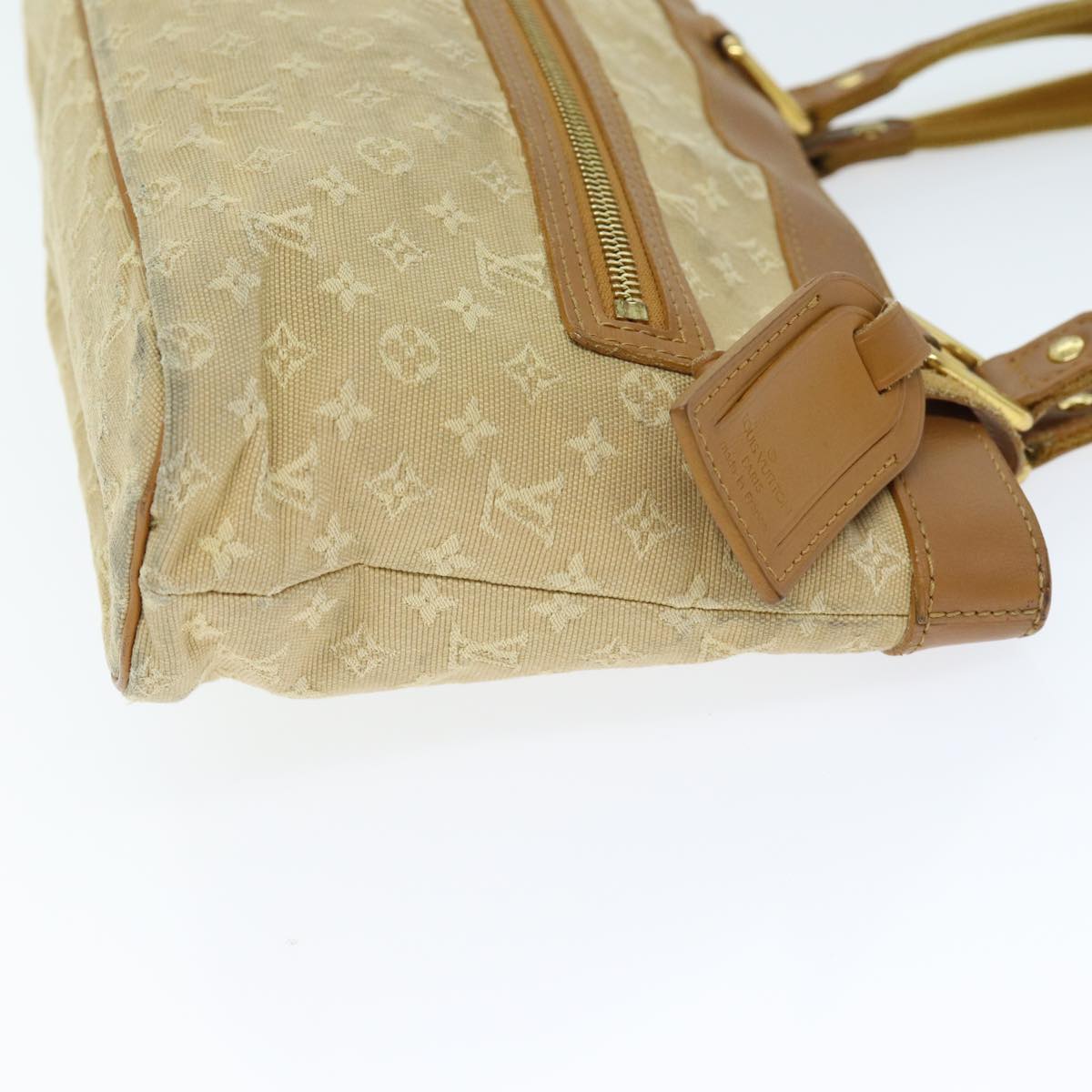 LOUIS VUITTON Monogram Mini Lucille PM Hand Bag Beige M92684 LV 72252