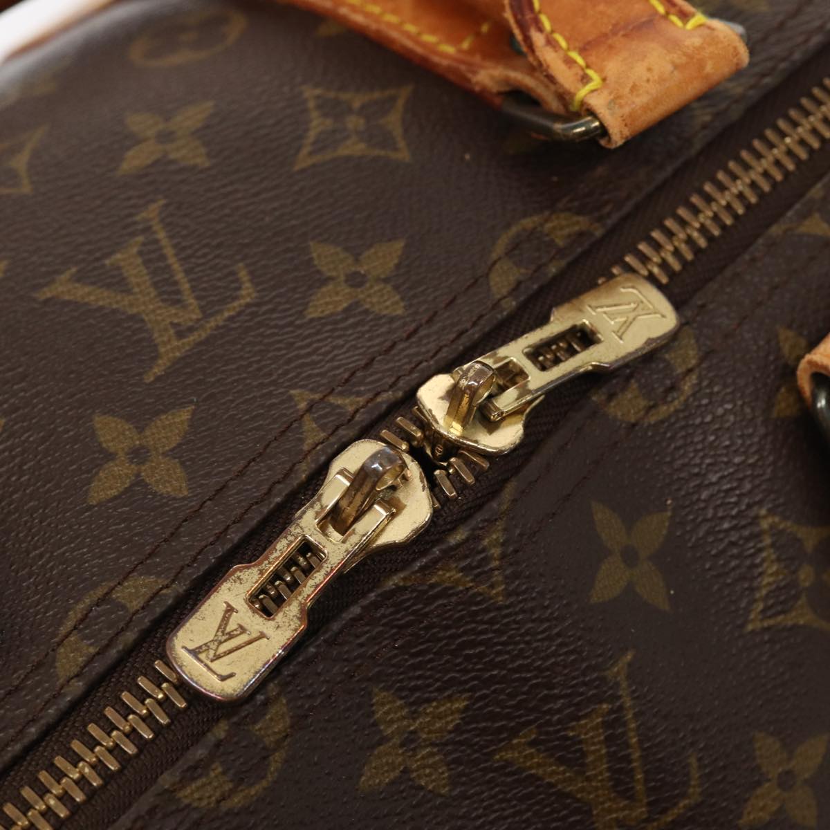 LOUIS VUITTON Monogram Keepall Bandouliere 55 Boston Bag M41414 LV 72287