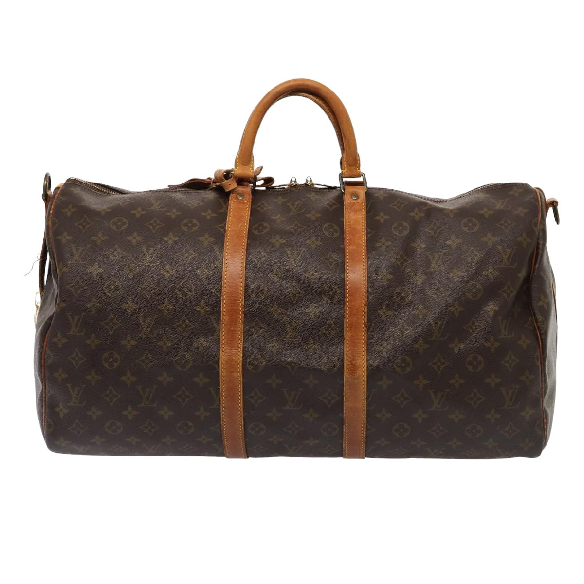 LOUIS VUITTON Monogram Keepall Bandouliere 55 Boston Bag M41414 LV 72287