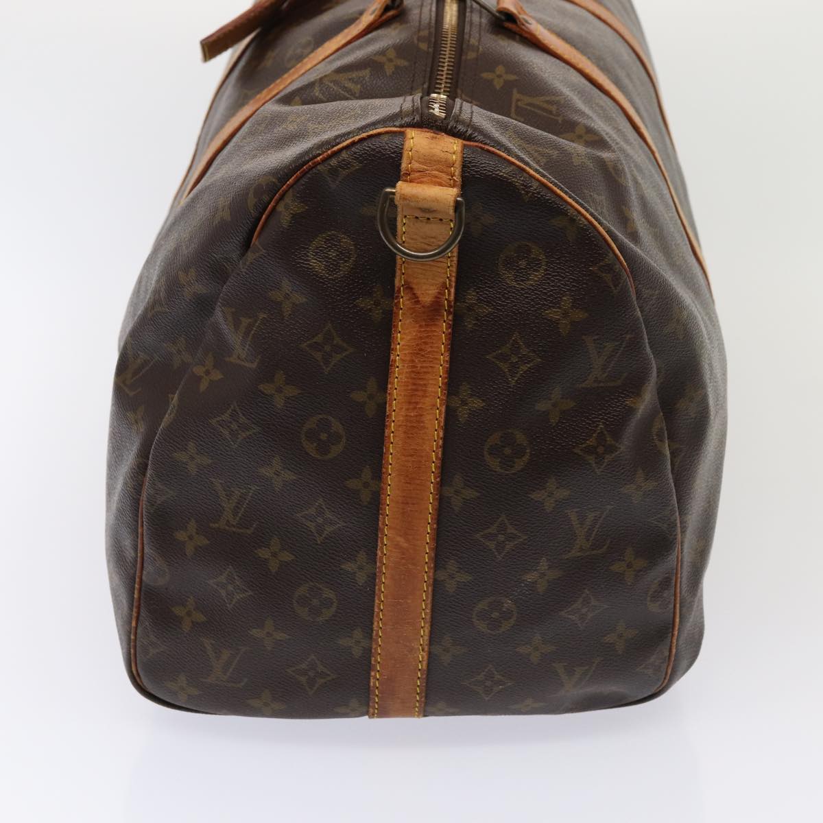 LOUIS VUITTON Monogram Keepall Bandouliere 55 Boston Bag M41414 LV 72287