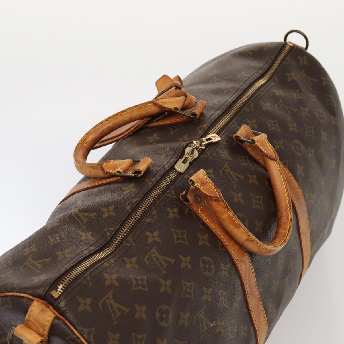 LOUIS VUITTON Monogram Keepall Bandouliere 55 Boston Bag M41414 LV 72287