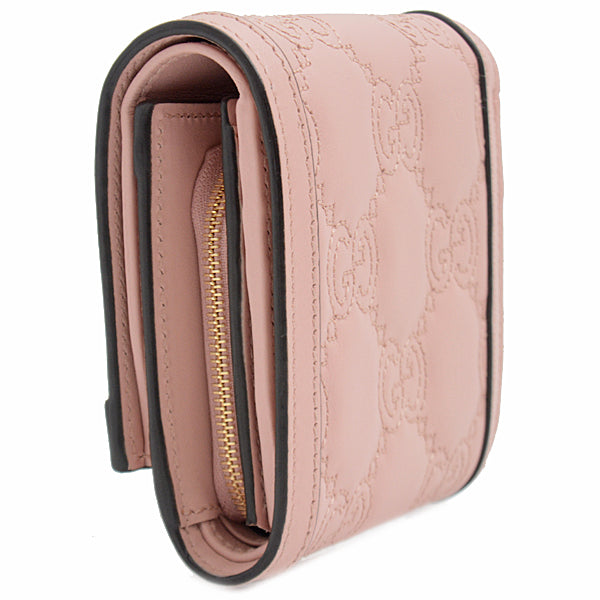 Luxury Gucci Trending 2025 GG Matelassé Leather Wallet 723799