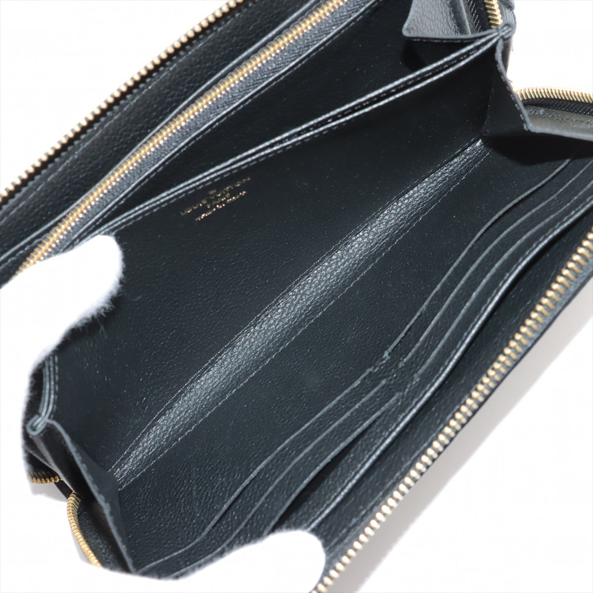 Louis Vuitton Monogram Amplant  Wallet M61864 Noneir Round Zip Wallet