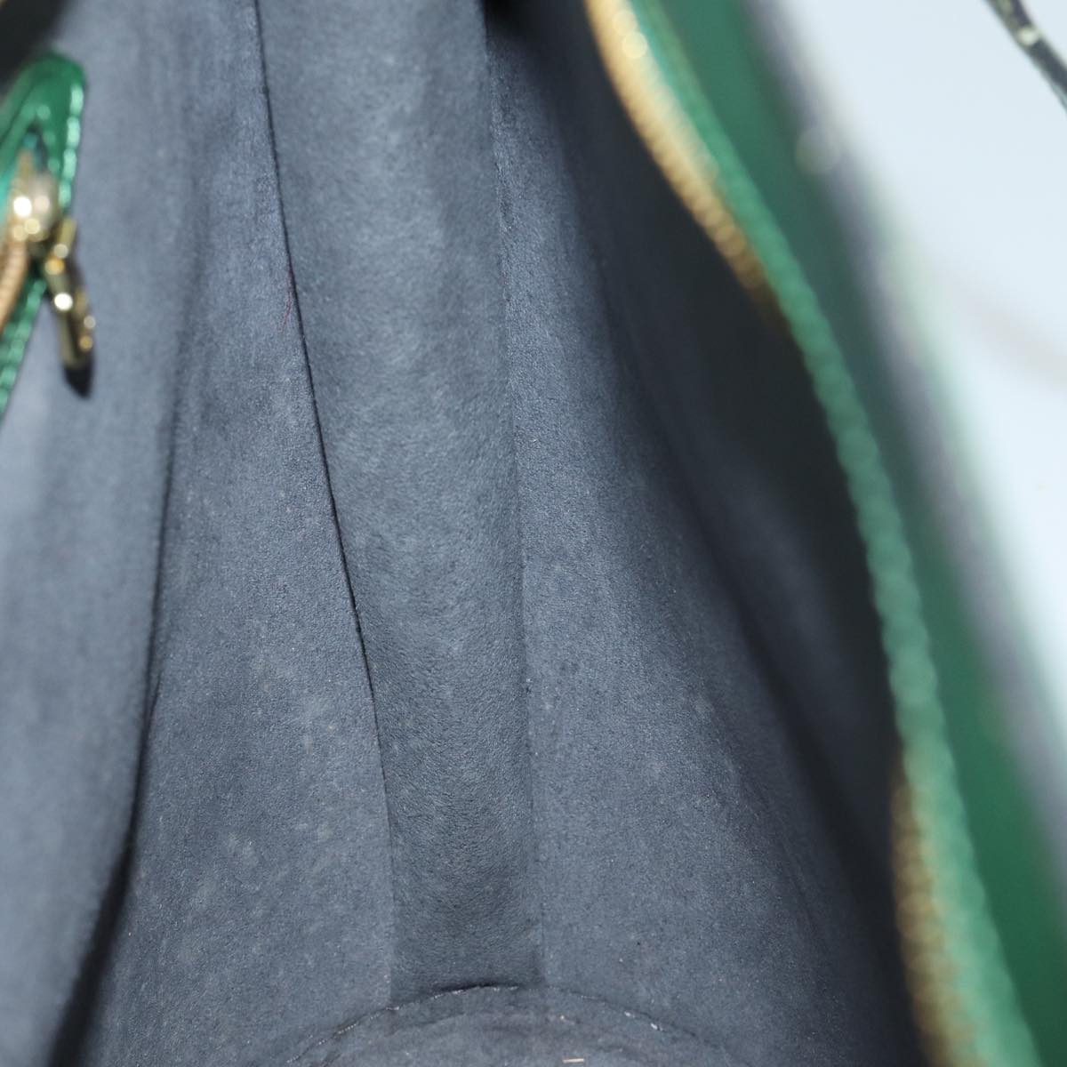 LOUIS VUITTON Epi Saint Jacques Shopping Shoulder Bag Green M52264 72356
