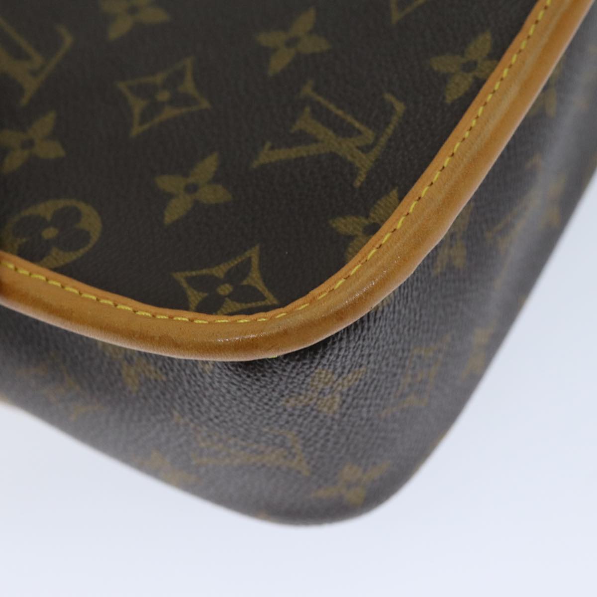 LOUIS VUITTON Monogram Sologne Shoulder Bag M42250 LV 72434