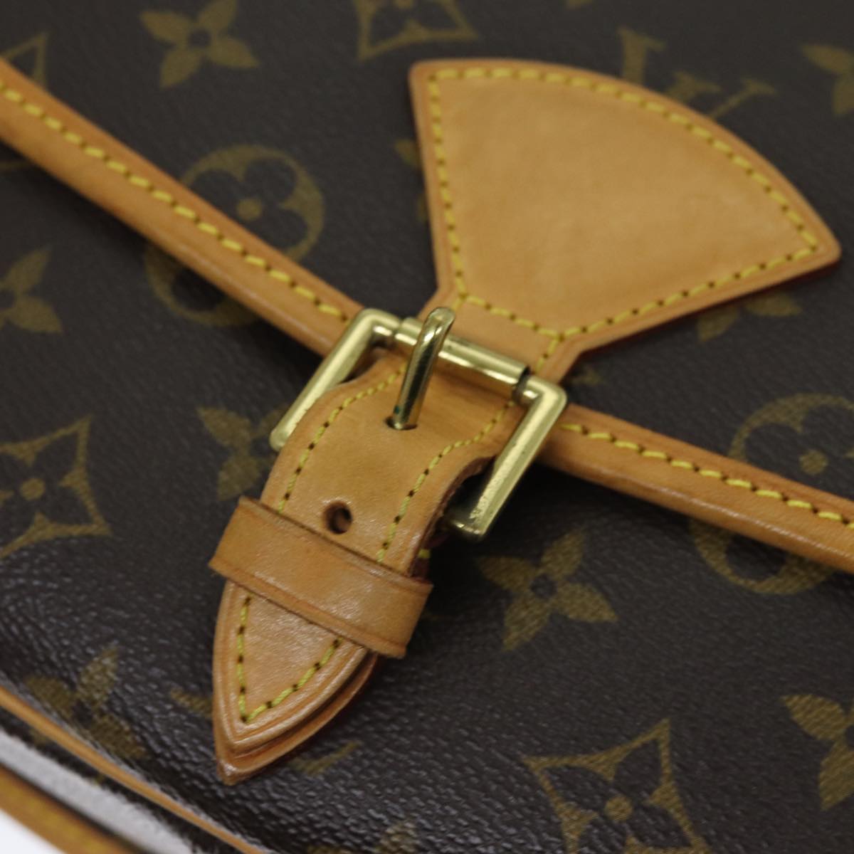 LOUIS VUITTON Monogram Sologne Shoulder Bag M42250 LV 72434