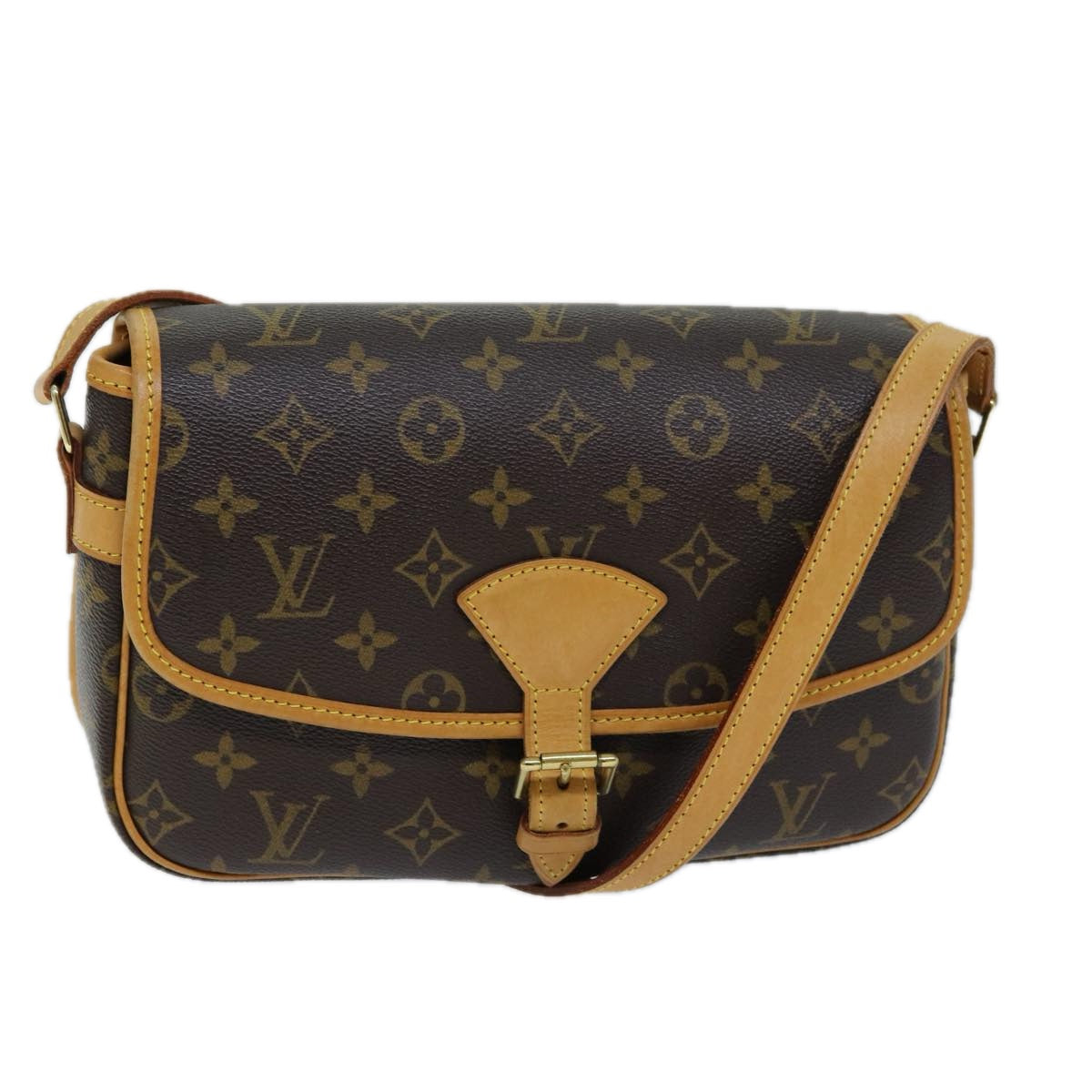 LOUIS VUITTON Monogram Sologne Shoulder Bag M42250 LV 72434