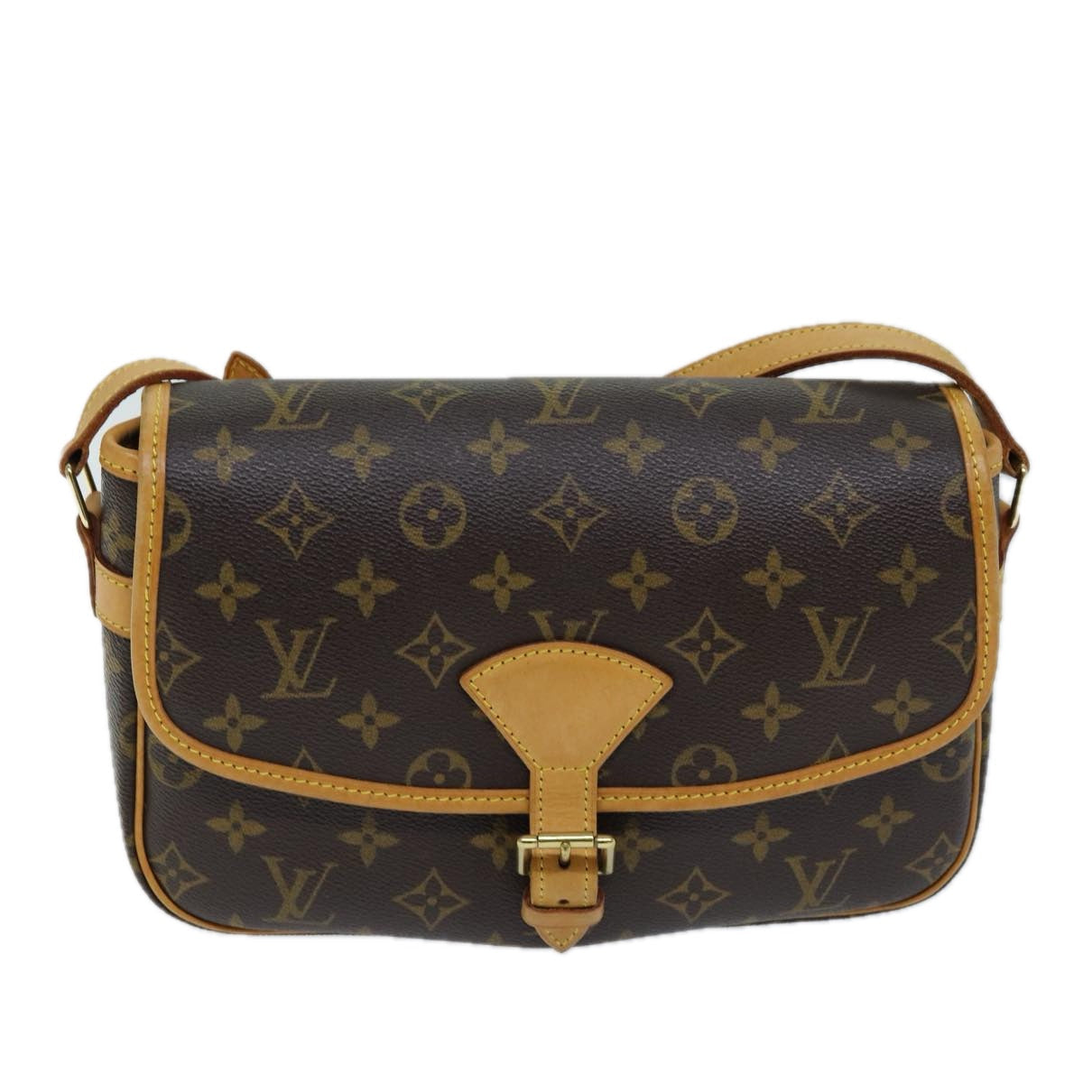 LOUIS VUITTON Monogram Sologne Shoulder Bag M42250 LV 72434