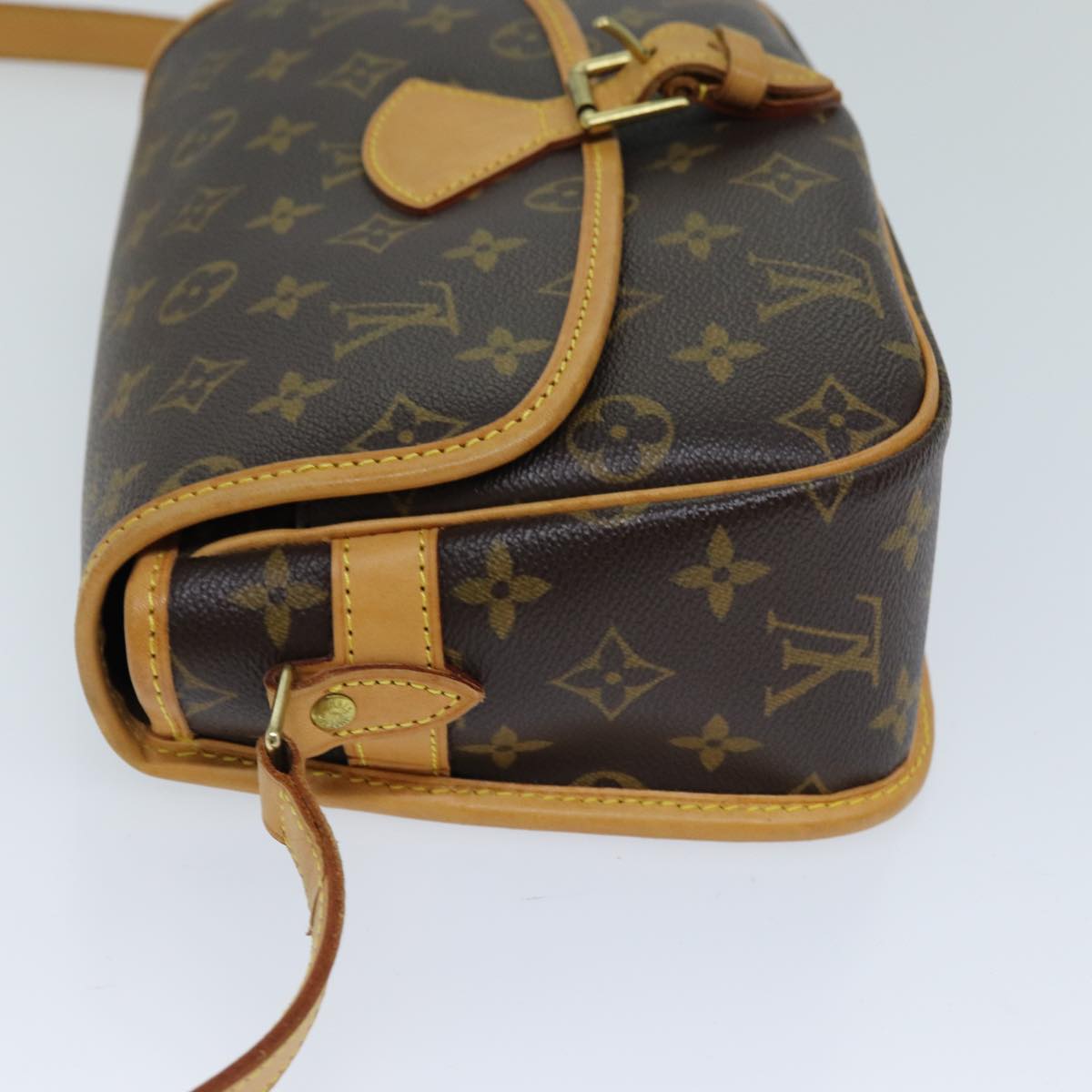 LOUIS VUITTON Monogram Sologne Shoulder Bag M42250 LV 72434