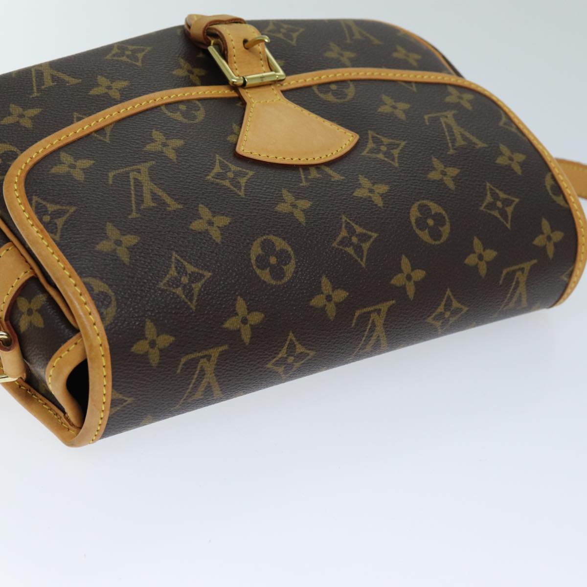 LOUIS VUITTON Monogram Sologne Shoulder Bag M42250 LV 72434