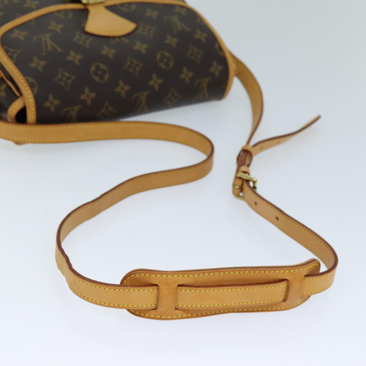 LOUIS VUITTON Monogram Sologne Shoulder Bag M42250 LV 72434