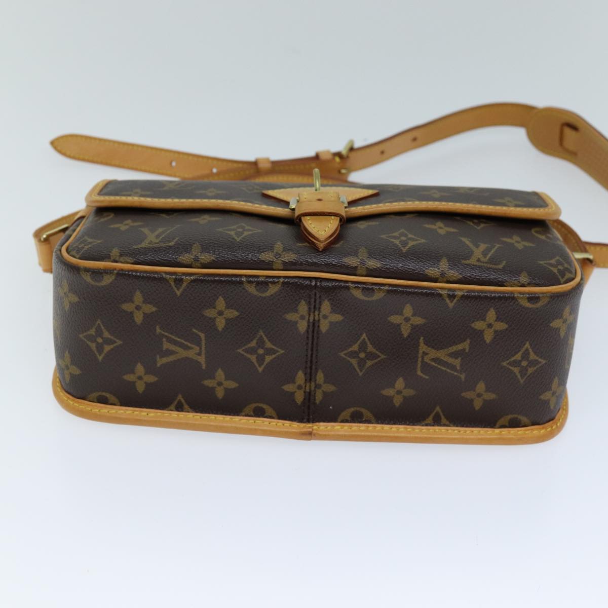 LOUIS VUITTON Monogram Sologne Shoulder Bag M42250 LV 72434