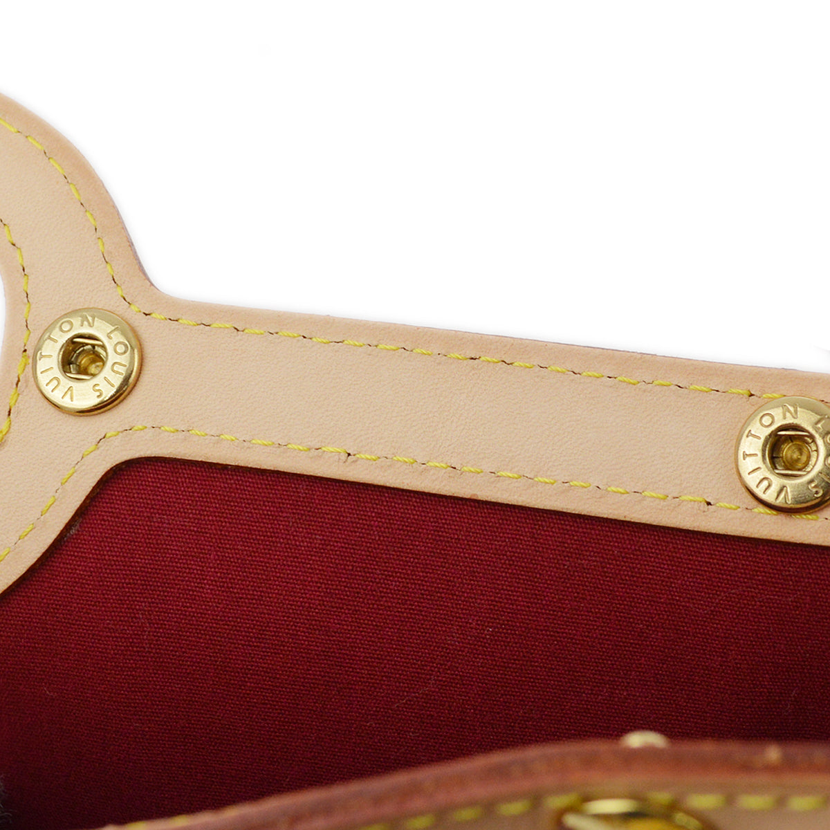 Louis Vuitton 2007 Red Monogram Vernis Roxbury Drive Handbag M91987