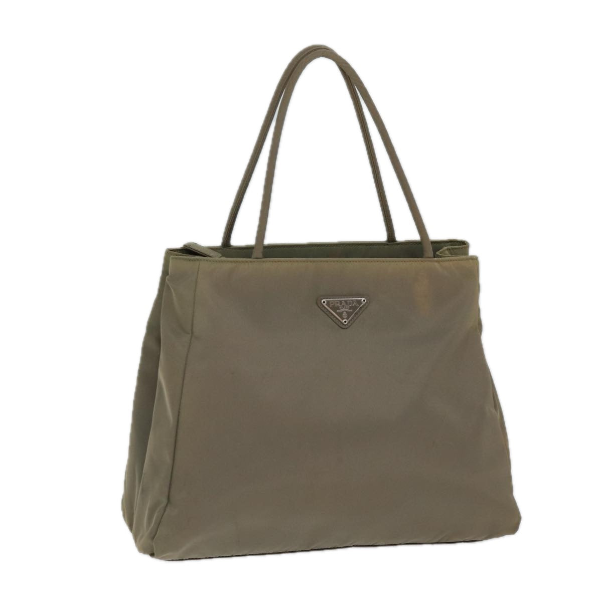 Luxury PradaHand Bag Nylon Gray 72494