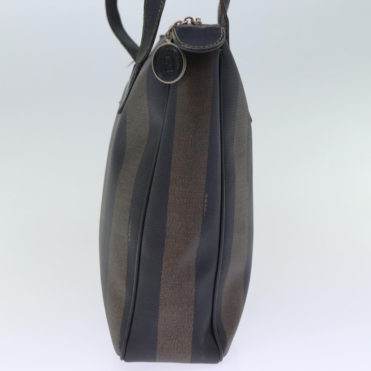 Luxury Fendi Pecan Canvas Shoulder Bag Brown Black72507
