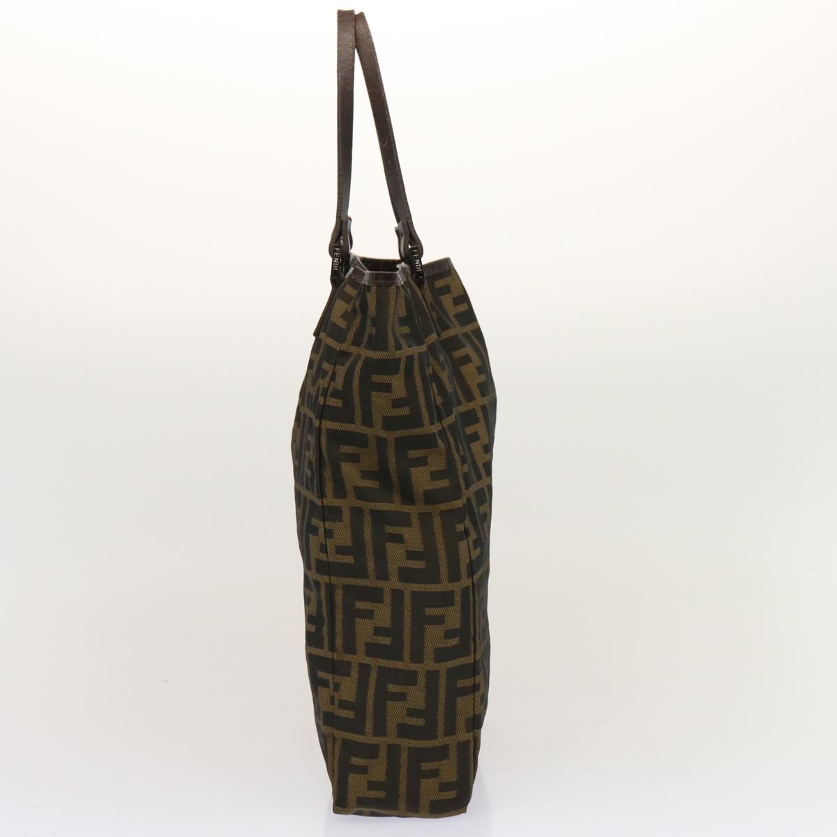 Luxury Fendi Zucca Canvas Hand Bag Brown72532