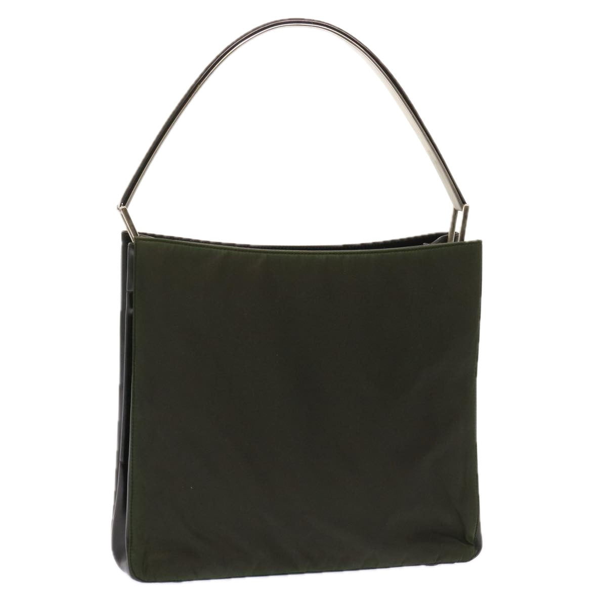 Luxury PradaShoulder Bag Nylon Khaki 72625